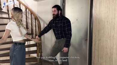 Slim splendid light-haired with pointy baps and clean-shaven cooter suggestss do